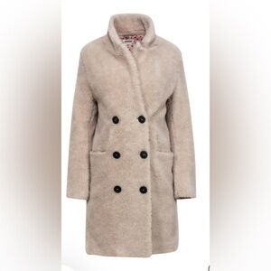 Zadig & Voltaire Faux Shearling Teddy Coat